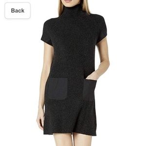 Joie cashmere blend mock neck sweater dress